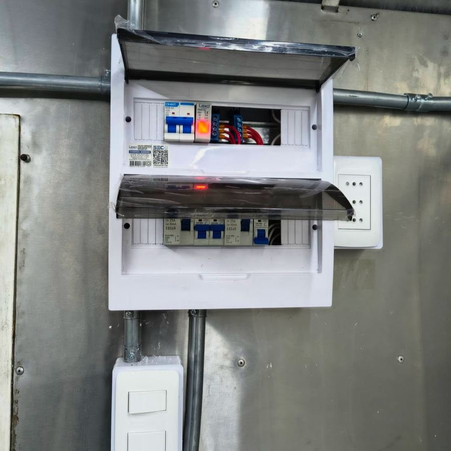 Tablero eléctrico certificado según normativa SEC