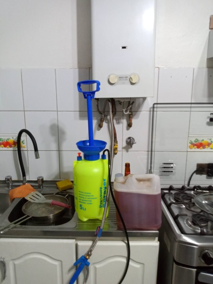 DESINCRUSTACION DE RED AGUA CALIENTE
